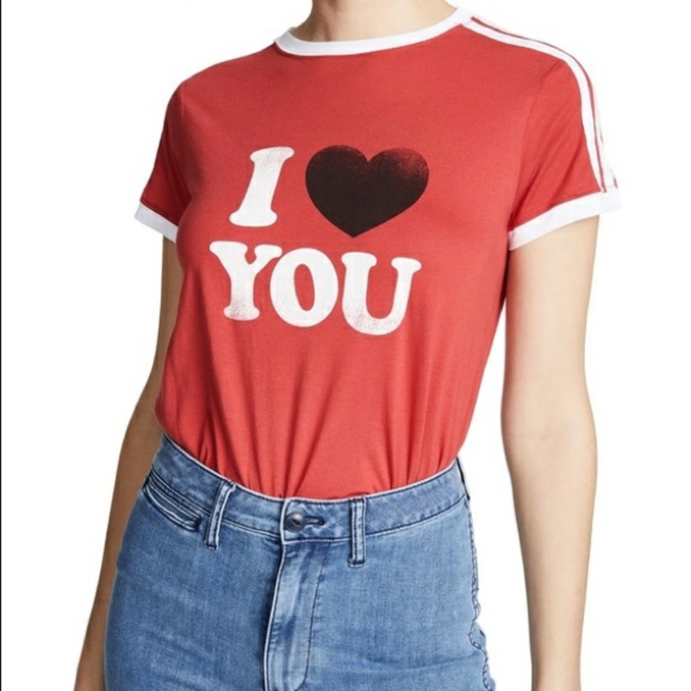 ✖️SOLD✖️Rebecca Minkoff I ❤️ You Tee